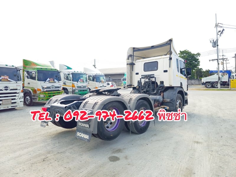 สิบล้อหัวลาก Scania P360 ปี 2560 (4592) สิบล้อหัวลาก Scania P360 ปี 2560 (4592)