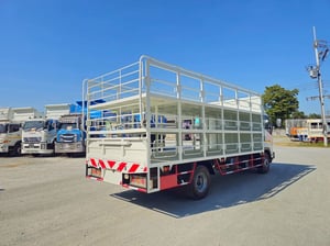 ISUZU FRR 190 แรง ปี 64(4513) หกล้อคอกบรรทุกน้ำ  🩵💠