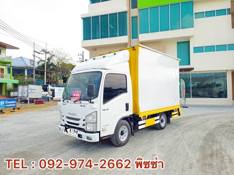 สี่ล้อตู้ ISUZU NLR 104 แรง ปี 64