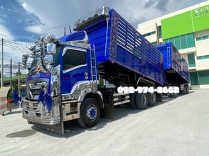 สิบล้อดั้มพ่วงแม่+ลูก ISUZU FXZ 360 แรงปี 65 (2591,2592) สิบล้อดั้มพ่วงแม่+ลูก ISUZU FXZ 360 แรงปี 65 (2591,2592)