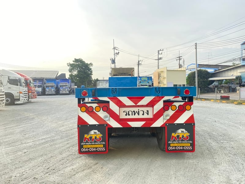 หางพื้นเรียบ สามเพลา อู่ ST ปี 2558(8932) หางพื้นเรียบ สามเพลา อู่ ST ปี 2558(8932)