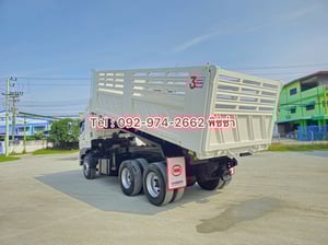สิบล้อดั้มพ์ HINO FM1A 344 แรง ปี 2559 (3775)