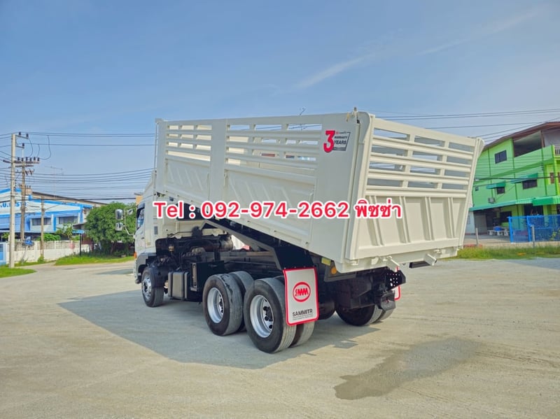 สิบล้อดั้มพ์ HINO FM1A 344 แรง ปี 2559 (3775)