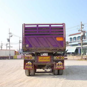 หางเซมิดั้มพ์ สองเพลา  อู่เพชรรัตน์นำกิจเจริญ ปี 66 (9819) 