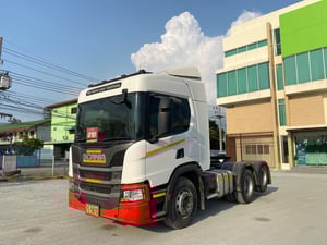 สิบล้อหัวลากเพลาเดียวยกล้อ Scania(5875)