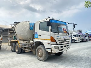 สิบล้อโม่ปูน HINO FM1A 330 แรงปี 56(9081)