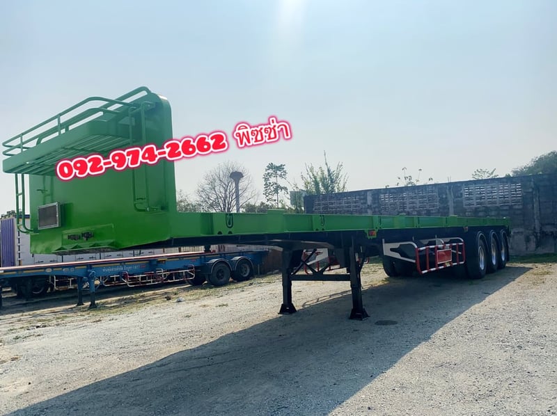 หางพื้นเรียบ สามเพลา อู่ ส.สมบัติ ปี 2561(5529) หางพื้นเรียบ สามเพลา อู่ ส.สมบัติ ปี 2561(5529)