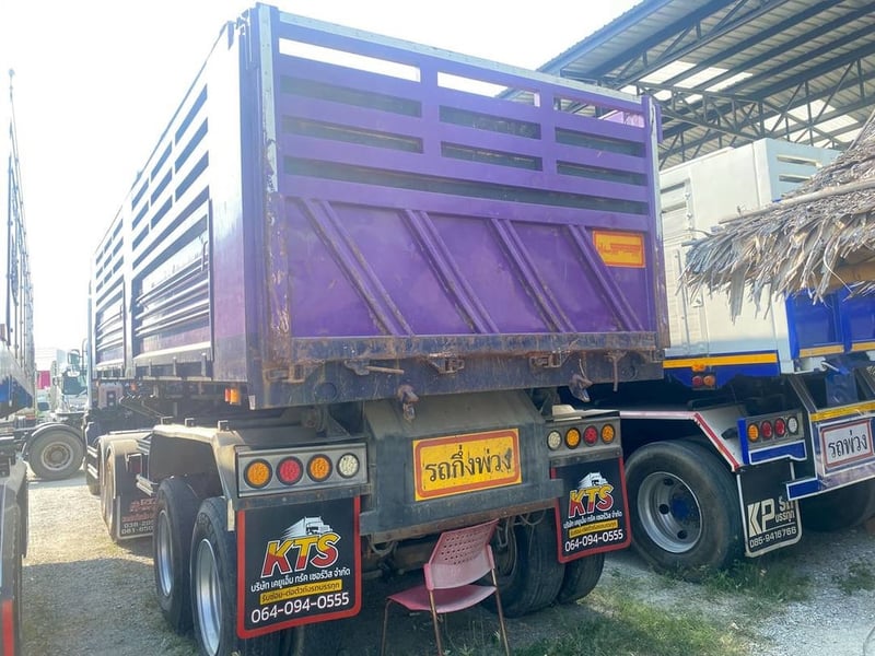 หางเซมิดั้มพ์ สองเพลา อู่เพชรรัตน์นำกิจเจริญ ปี 66 (9819) หางเซมิดั้มพ์ สองเพลา อู่เพชรรัตน์นำกิจเจริญ ปี 66 (9819)