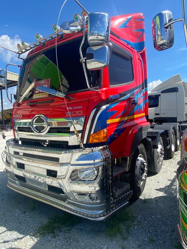  HINO FM 344แรงม้า รถบรรทุก 10ล้อ หัวลาก เฉพาะหัว ปี2023(1246)