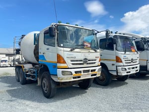 สิบล้อโม่ปูน H INO FM1A 330 แรงม้า ปี 56 (9081)✔️โม่ LIEBHERR 7 คิว สิบล้อโม่ปูน H INO FM1A 330 แรงม้า ปี 56 (9081)✔️โม่ LIEBHERR 7 คิว