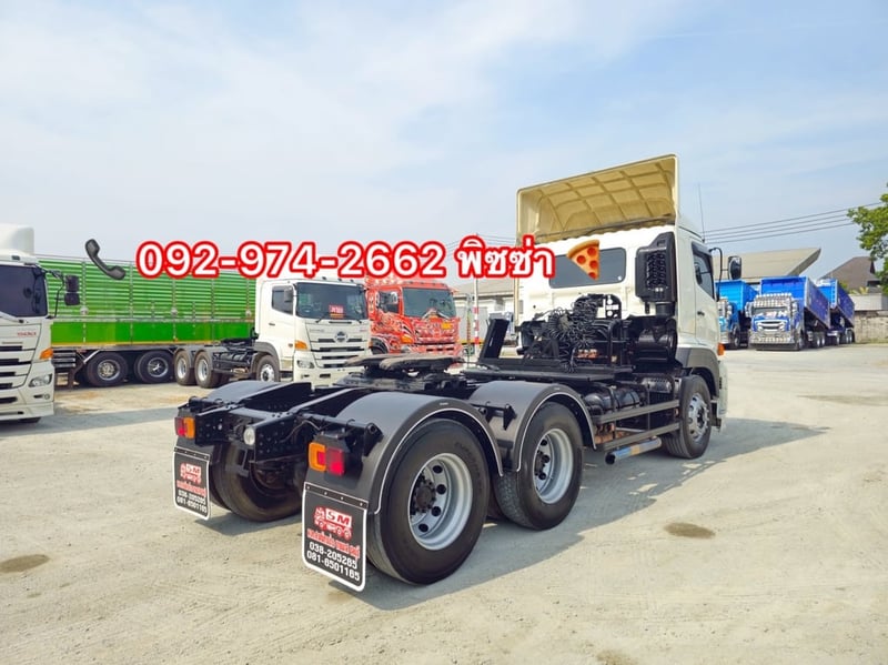 สิบล้อหัวลาก HINO FM1A 344 แรง ปี 2561 (9739)