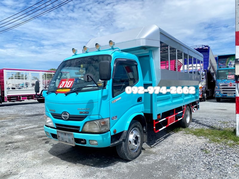 หกล้อสองแถว HINO XZU 150 แรง ปี 2561 (5876) หกล้อสองแถว HINO XZU 150 แรง ปี 2561 (5876)