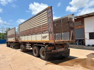 สิบล้อดั้มพ่วงแม่-ลูก ISUZU FXZ 360 แรง ปี 65(1903)(1904)