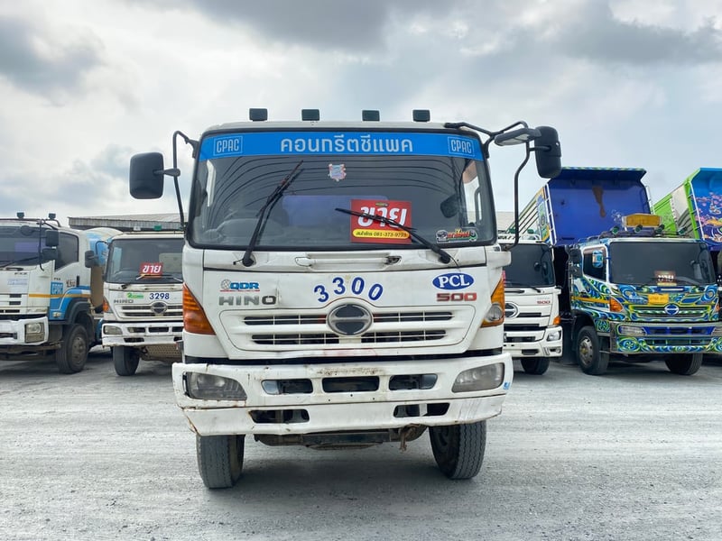สิบล้อโม่ปูน HINO FM1A 330 แรงปี 56(9081)