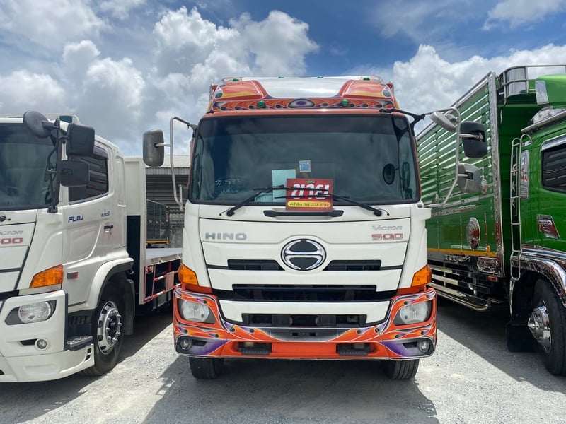 สิบล้อคอก HINO FL8J 260 แรง ปี 2559(2895)