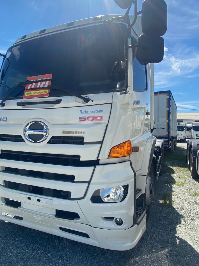 HINO FM 253แรงม้า รถบรรทุก 6ล้อ หัวลาก เฉพาะหัวปี2023 (2348) 