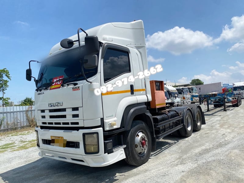 ISUZU GXZ 360 แรง ปี 56 (2632) Vายตัดไม่เอาเครื่องเจนเหลือ 1,150,000.- 