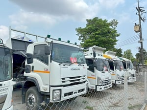 หกล้อคอกบรรทุกน้ำ ISUZU FRR 190 แรง ปี 64(4513)