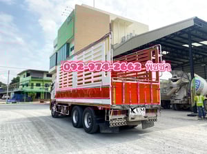 🧡🧡 สิบล้อกระบะคอก HINO FL8J  260 แรงม้า ปี 2559 (2895)