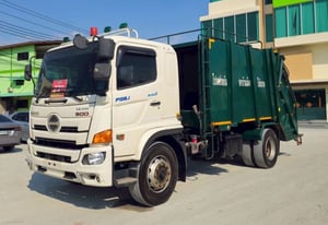 หกล้อบรรทุกขยะ  HINO FG8J 240 แรง ปี 2566 (4084)