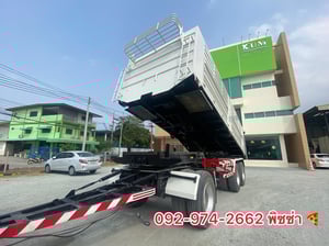 สิบล้อดั้มพ์พ่วง ISUZU FXZ 360 ปี 56 (2374)(1976)