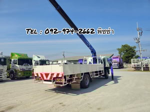 หกล้อเครน HINO FG8J 212 แรง ปี 2556 (7098)