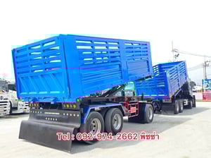 สิบล้อดัมพ์พ่วงแม่ลูก  ISUZU  FXZ 360 แรง ปี 2566 (3502,3088)