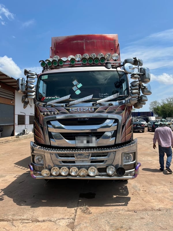 สิบล้อดั้มพ่วงแม่-ลูก ISUZU FXZ 360 แรง ปี 65(1903)(1904)