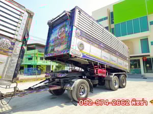สิบสองล้อดัมพ์พ่วงเกษตร ปี 2555 ISUZU FYH 360 แรง (0856)(2502) สิบสองล้อดัมพ์พ่วงเกษตร ปี 2555 ISUZU FYH 360 แรง (0856)(2502)
