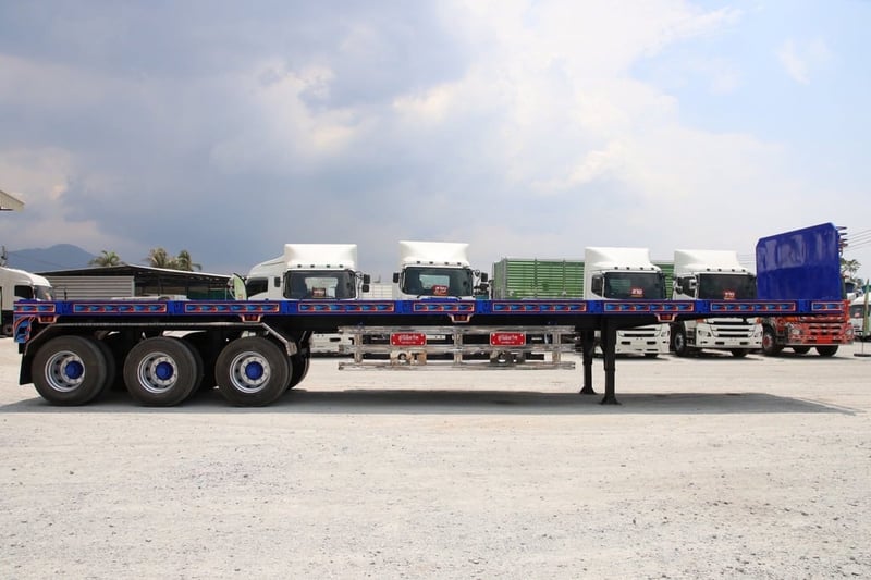 หางพื้นเรียบ สามเพลา อู่ CTT ปี 2565 (1885)