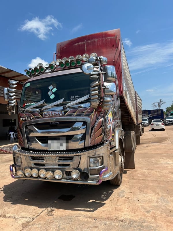 สิบล้อดั้มพ่วงแม่-ลูก ISUZU FXZ 360 แรง ปี 65(1903)(1904)