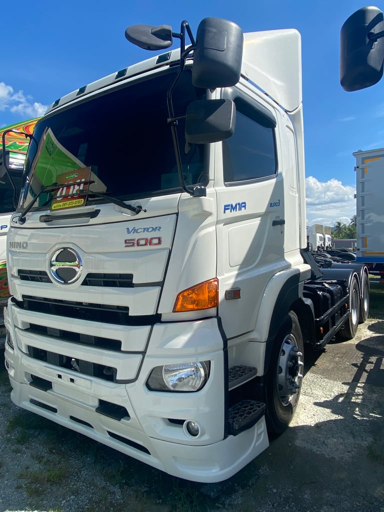HINO FM 344แรงม้า รถบรรทุก 10ล้อ หัวลาก เฉพาะหัว ปี2023(8646)
