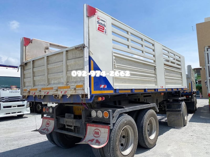 สิบล้อดั้มพ์พ่วง HINO FM1A 344 แรง ปี 53(9321,9322 )