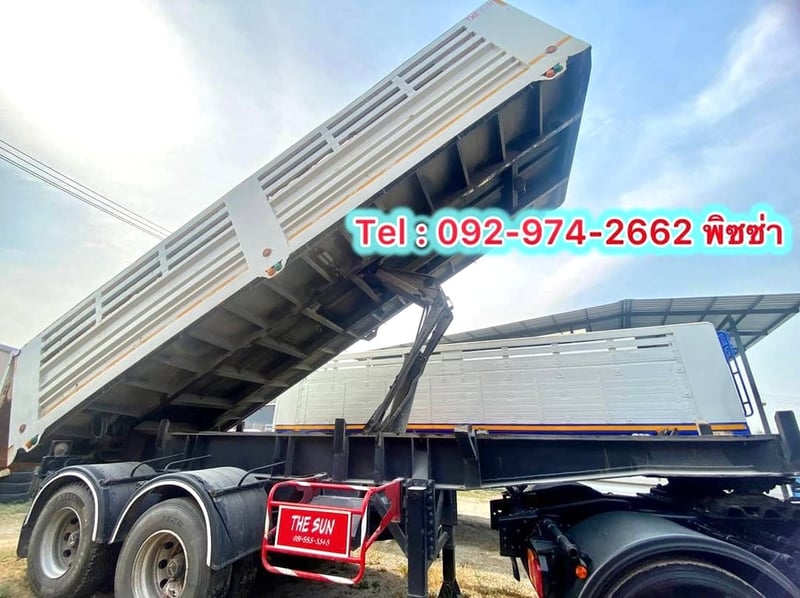 หางเซมิดั้มพ์ สองเพลา อู่เดอะซัน ปี 2566 (3395)