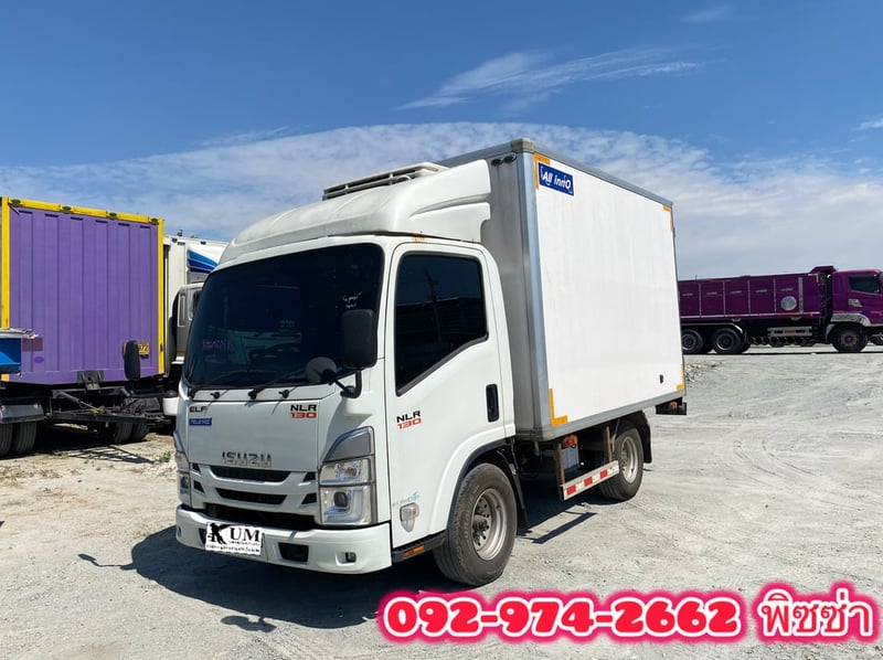 สี่ล้อตู้เย็น ISUZU  NLR 130 แรงปี 66 (8088)