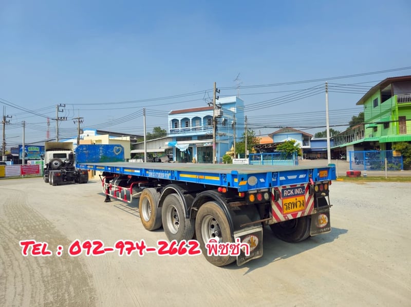 หางพื้นเรียบ สามเพลา อู่ RCK ปี 2565(5249) หางพื้นเรียบ สามเพลา อู่ RCK ปี 2565(5249)