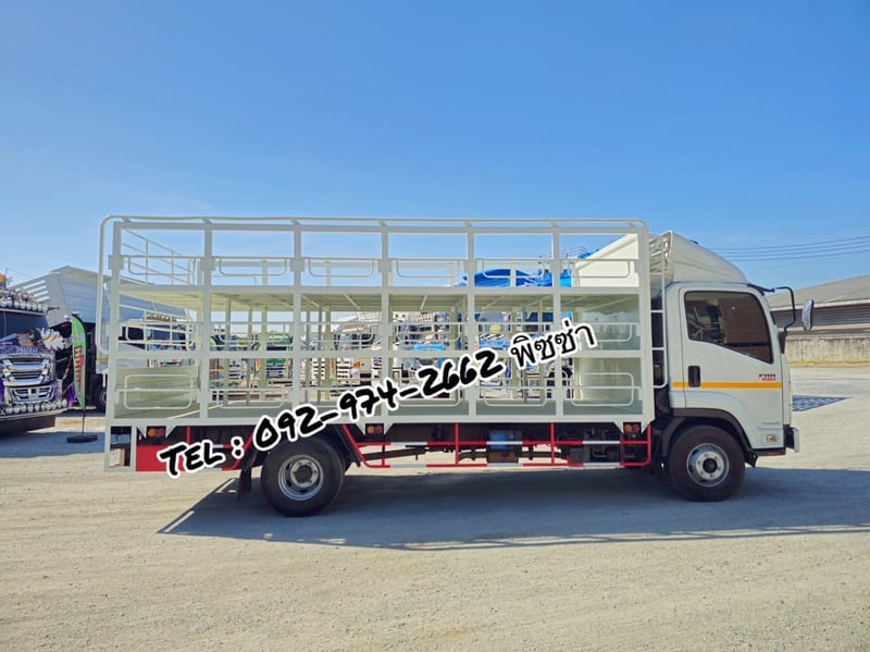 หกล้อคอก ISUZU FRR 210 แรง ปี 2564(4513)