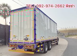 สิบล้อตู้สิบบาน ISUZU FVM 240 แรงปี 60 สิบล้อตู้สิบบาน ISUZU FVM 240 แรงปี 60