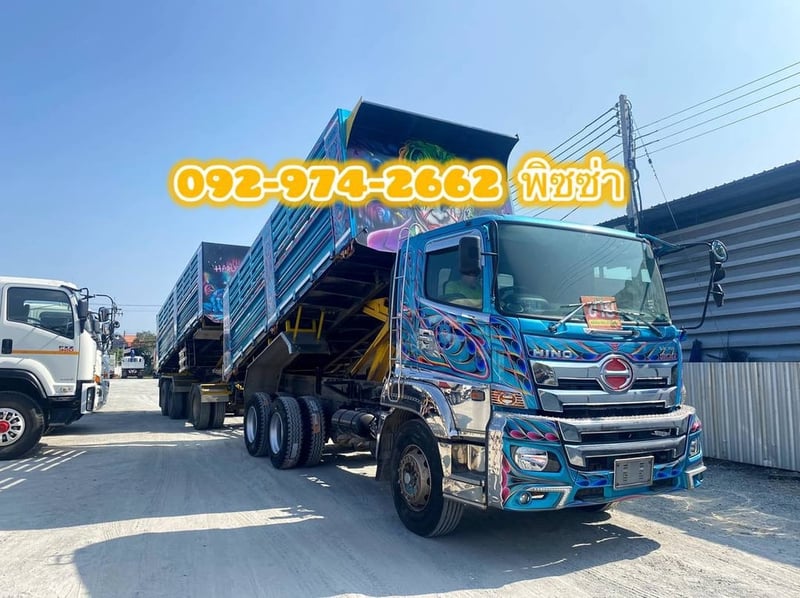 สิบล้อดั้มพ์ HINO FM2P 380 แรง ปี 2564 (2344,TD35)