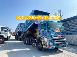 สิบล้อดั้มพ์ HINO FM2P 380 แรง ปี 2564 (2344,TD35)