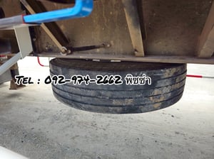 หางพื้นเรียบ สามเพลา  อู่ WAFA ปี 2565(8655)