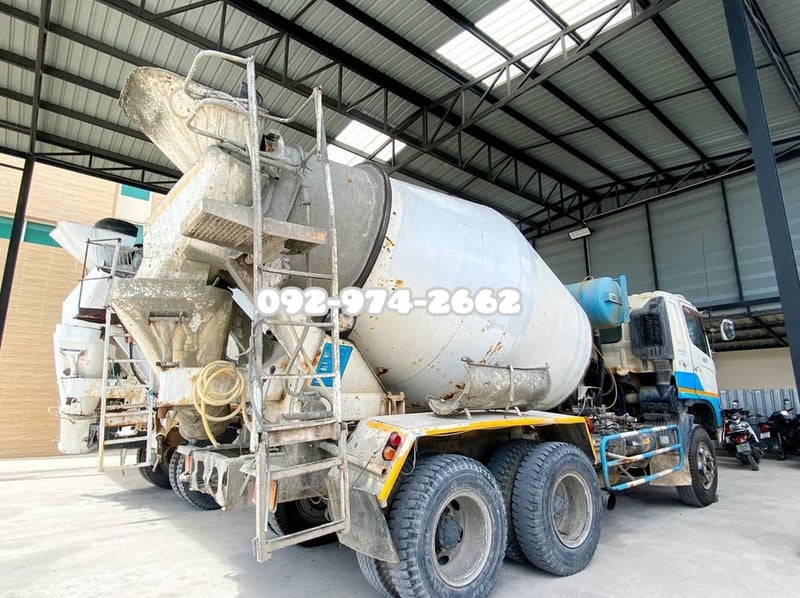 สิบล้อโม่ปูน HINO FM1A 330 แรง ปี 2555(0741) สิบล้อโม่ปูน HINO FM1A 330 แรง ปี 2555(0741)