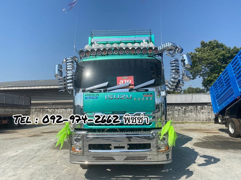 สิบล้อดั้มพ์พ่วงแม่ลูก ISUZU FXZ 360 แรง ปี 2566 (5392)(5393) สิบล้อดั้มพ์พ่วงแม่ลูก ISUZU FXZ 360 แรง ปี 2566 (5392)(5393)