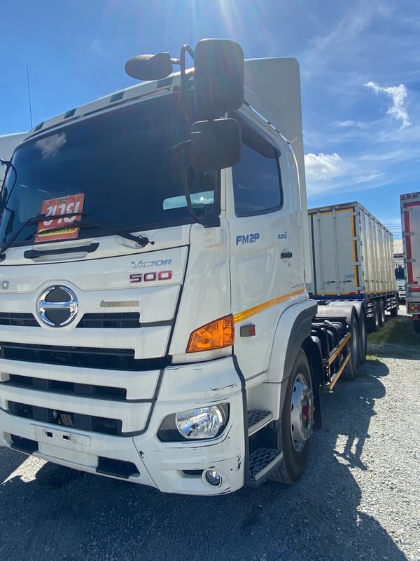 HINO FM 380แรงม้า รถบรรทุก 10ล้อ หัวลาก เฉพาะหัว ปี2022(9228)