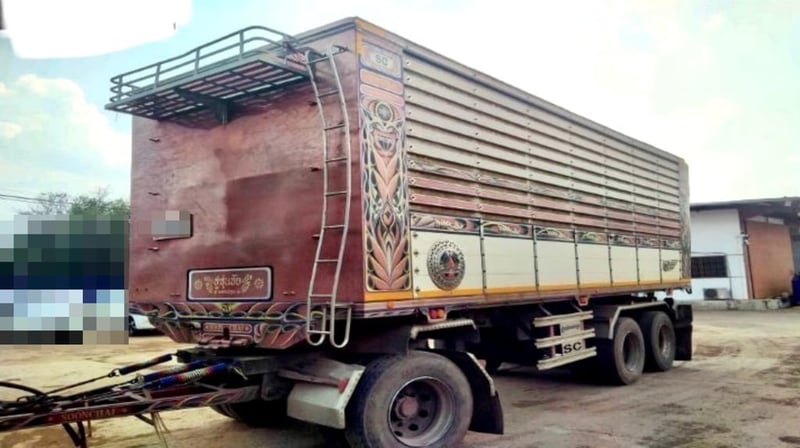 สิบล้อดั้มพ่วงแม่-ลูก ISUZU FXZ 360 แรง ปี 65(1903)(1904)