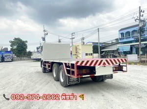 สิบล้อพื้นเรียบ HINO FL8J 260 แรง ปี 60 (1784)