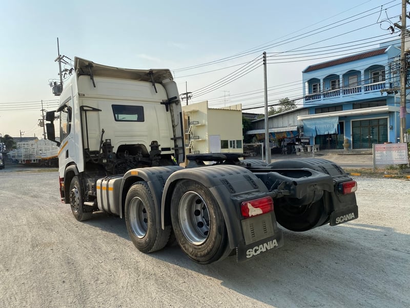 สิบล้อหัวลากเพลาเดียวยกล้อ Scania(5875)