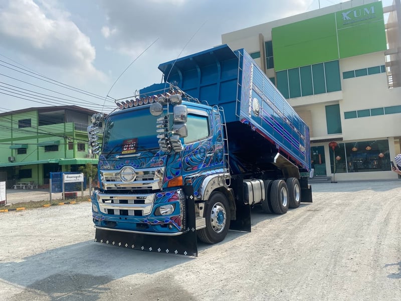 สิบล้อดั้มพ์ HINO FM2P 380 แรง ปี 2564 (2344)