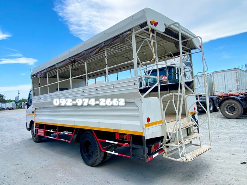 หกล้อโดยสาร ปีใหม่ HINO XZU 150 แรง ปี 2565 (3079) หกล้อโดยสาร ปีใหม่ HINO XZU 150 แรง ปี 2565 (3079)
