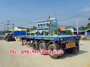 หางพื้นเรียบ สามเพลา  อู่ RCK ปี 2565(5250)